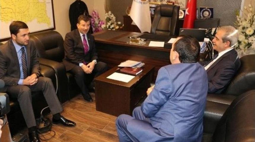 Vekil Cevheri, Başkan Demirkol&rsquo;u Makamında Ziyaret Etti