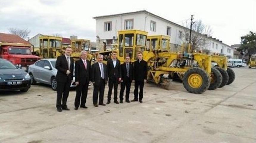 İl &Ouml;zel İdaresi&rsquo;ndeki Ara&ccedil; Ve İş Makinelerine &rsquo;ara&ccedil; Takip Sistemi&rsquo; Takıldı
