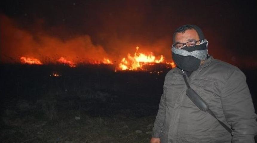 G&ouml;ksu Deltası&rsquo;nda Yangın