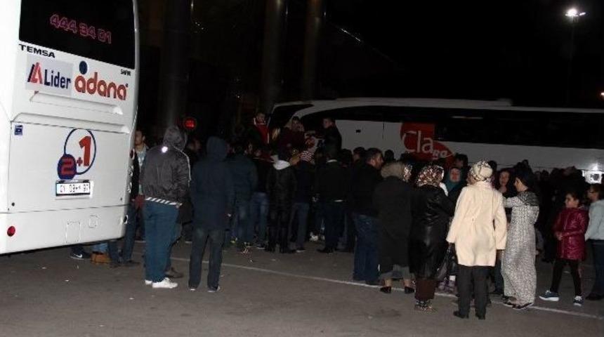 Kayseri Otogarında Asker Yoğunluğu