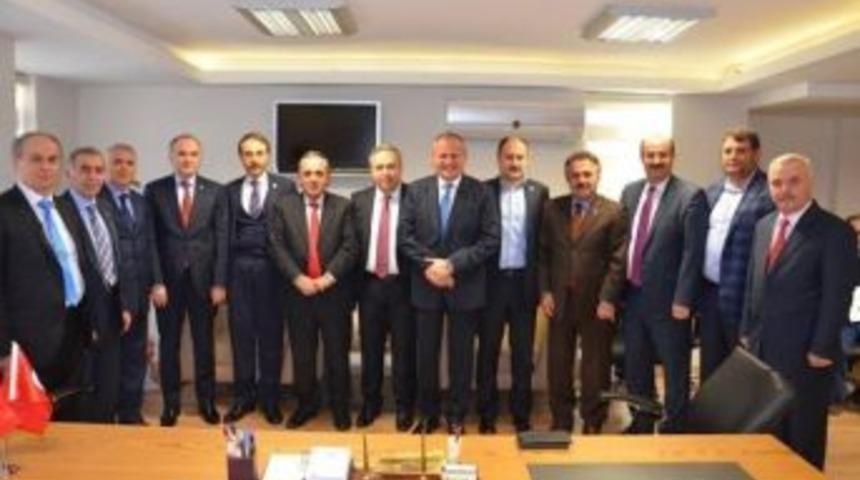 Başkan Mehmet Keleş&rsquo;i Ziyaret Ettiler