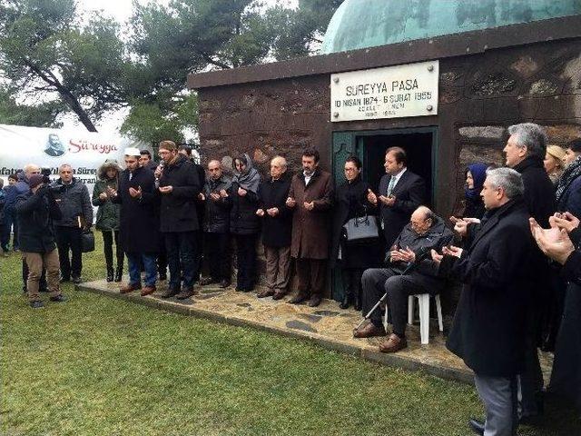 Süreyya Paşa 61’inci Ölüm Yıl Dönümünde Mezarı Başında Anıldı