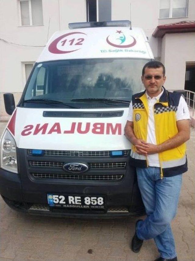 Kazada Ölen Ambulans Şoförü Toprağa Verildi