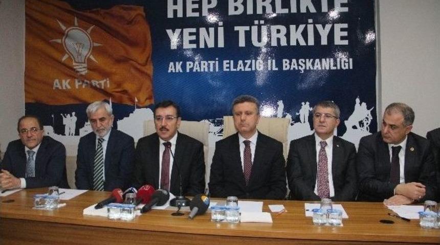 G&uuml;mr&uuml;k Ve Ticaret Bakanı T&uuml;fenkci Elazığ&rsquo;da (2)