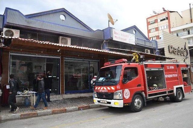 Aydın’da İş Yeri Yangını Paniğe Neden Oldu