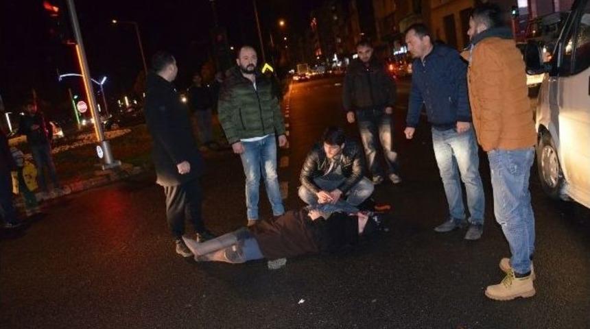 Fatsa&rsquo;da Trafik Kazası: 1 Yaralı