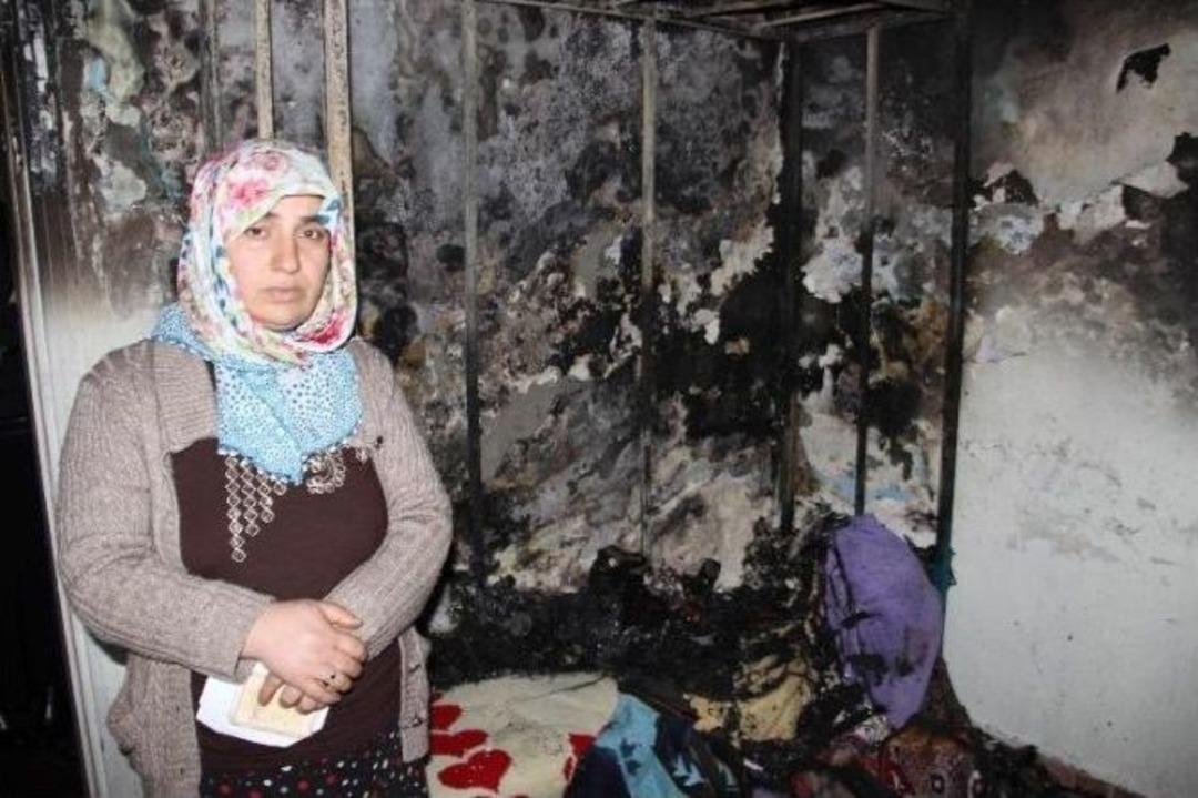 (&ouml;zel Haber) Evinin Yandığını Ev Sahibine Bile S&ouml;yleyemedi