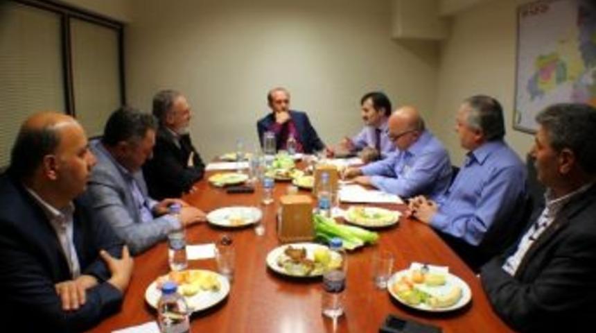 Başkan Sekmen, Estp Y&ouml;netim Kurulu İle Buluştu