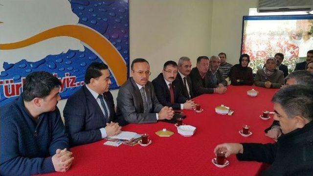 Ak Parti Koordinatörlerinden Teşkilatlara Ziyaret