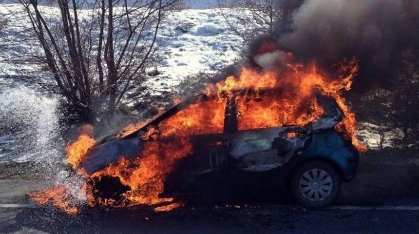 Otomobil Alev Topuna D&ouml;nd&uuml;