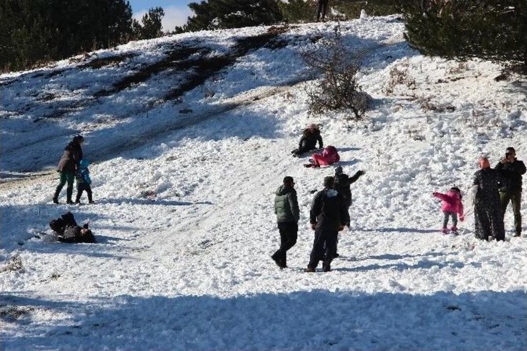 Edremitlilerin Kar Keyfi