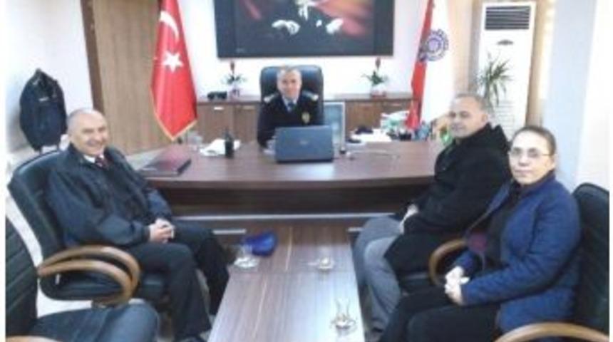 Burhaniye&rsquo;de Emniyet M&uuml;d&uuml;r&uuml;ne Ziyaret&ccedil;i Akını