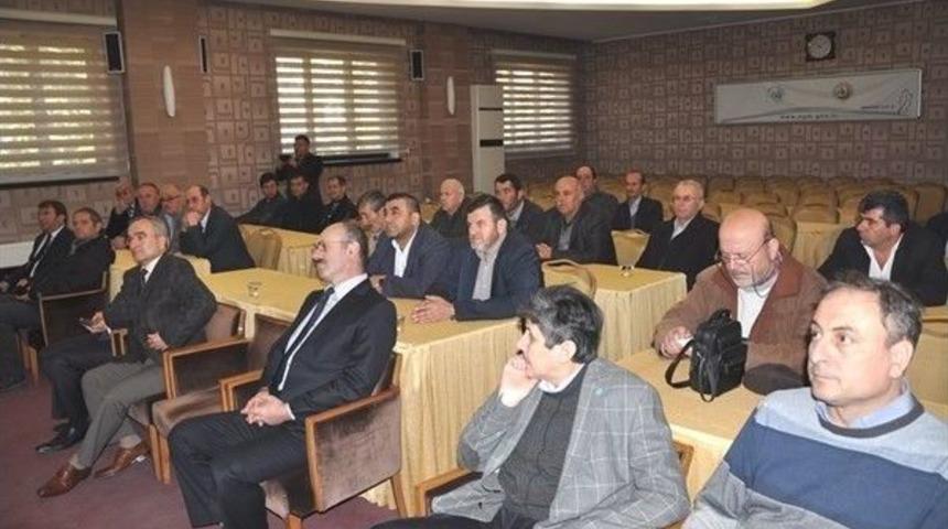 Kooperatif Temsilcileriyle Toplantı Yapıldı