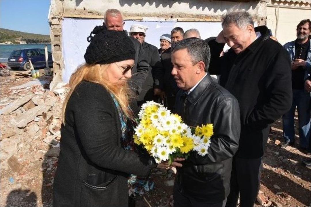 Başkan Uyar, Balıklıova K&ouml;y&uuml;ne Yapılacak Projeyi Yerinde İnceledi