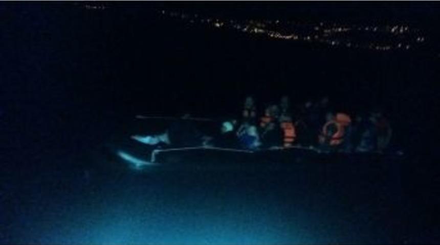 Akdeniz&rsquo;de 22 Suriyeli Ka&ccedil;ak G&ouml;&ccedil;men Yakalandı