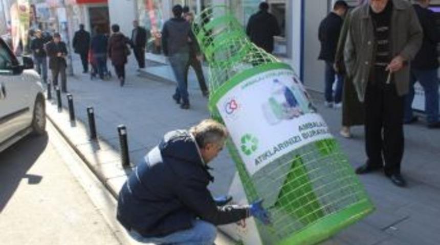Ambalaj Atıklarına Yeni Konteynır