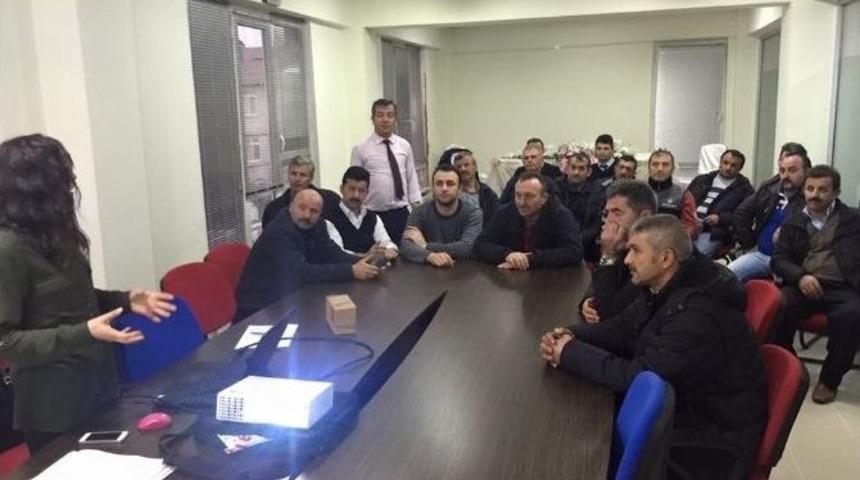 Belediye Personeline İş Sağlığı Ve G&uuml;venliği Eğitimi