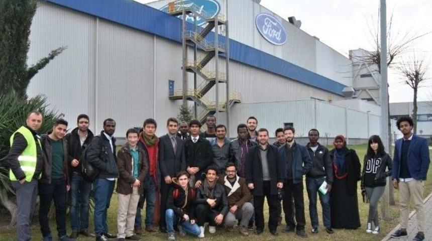 M&uuml;hendis Adayları Teknik Gezilerle Kocaeli&rsquo;ni Tanıyor