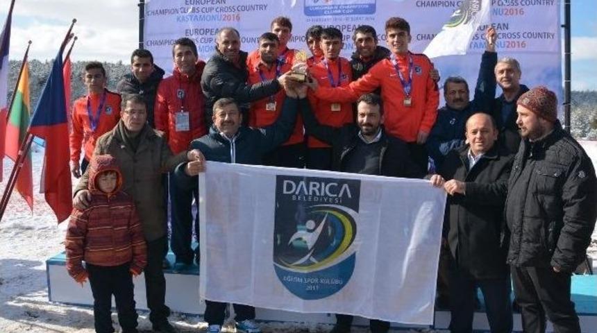 Darıca &Uuml;&ccedil;&uuml;nc&uuml; Kez Avrupa Şampiyonu