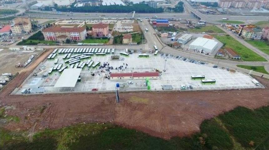 K&ouml;rfez&rsquo;de Yeni Otob&uuml;sler İ&ccedil;in Modern Bir Garaj İnşa Edildi