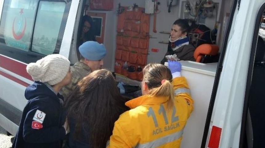 Kaza Yaptı G&ouml;zyaşlarına Boğuldu