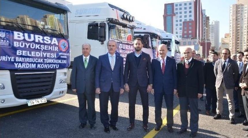 Samdef Ve B&uuml;y&uuml;kşehir Belediyesi&rsquo;nden T&uuml;rkmenlere Yardım