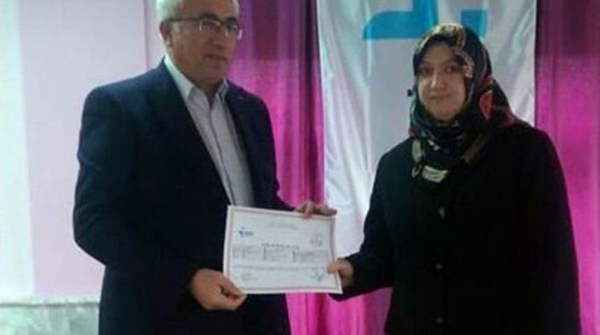 Organik Manda Yetiştiriciliği Kursiyerleri Belgelerini Aldı