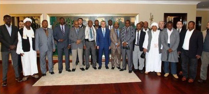 Başkan Köşker, Sudanlı Konuklarını Ağırladı