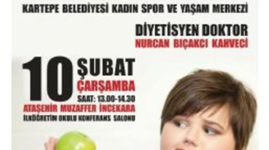 Kartepe Belediyesi&rsquo;nden Sağlıklı Beslenme Ve Spor Semineri
