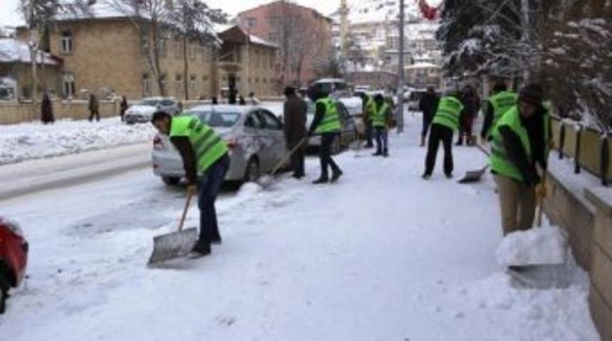 Bayburt’ta Karla Mücadele Çalışması