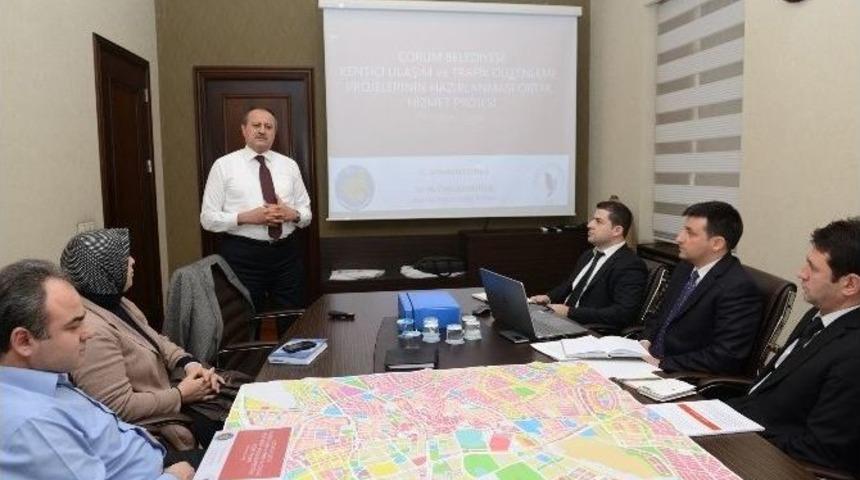 &Ccedil;orum Belediyesi&rsquo;nden Şehir İ&ccedil;i Trafiğine &Ccedil;&ouml;z&uuml;m