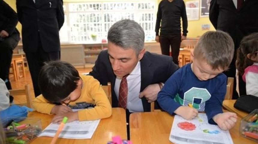 Anaokulu &Ouml;ğrencileri Vali Aydın Baruş&rsquo;u Ağırladı