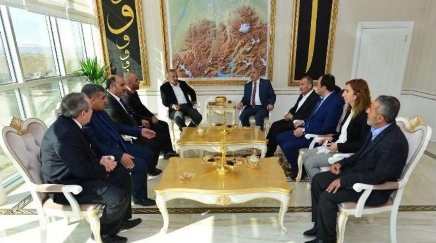 Milletvekili Şahin, Başkan Polat&rsquo;ı Ziyaret Etti