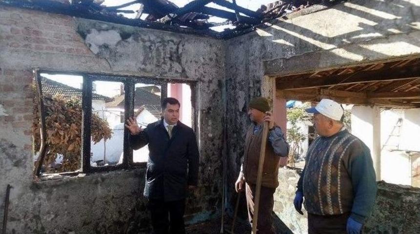 K&ouml;şk Belediyesi, Şen Ailesinin Yanan Evini Yenileyecek