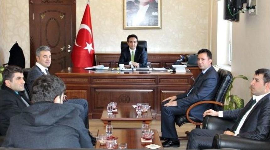 Sgk İl M&uuml;d&uuml;r&uuml; Sason&rsquo;u Ziyaret Etti