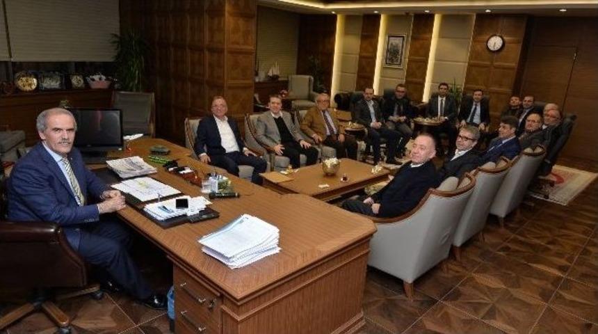 Sanayicilerden Başkan Altepe&rsquo;ye Ziyaret