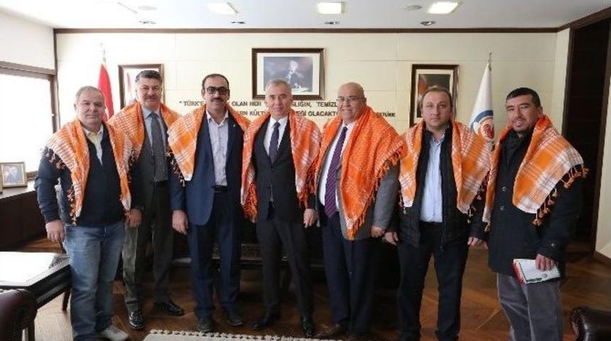 Yörüklerden Başkan Zolan’a Ziyaret