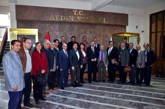 Agc’den Vali Ayyıldız Ve Emniyet Müdürü Böğürcü’ye Ziyaret