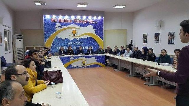 Ak Parti Çorum İl Başkanlığı’nda İşaret Dili Kursu Açıldı