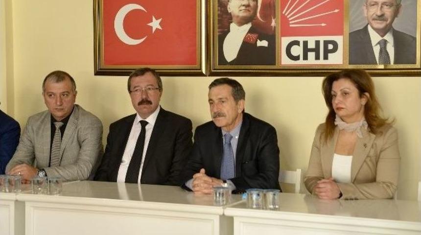 Ata&ccedil; Ve Meclis &Uuml;yeleri Chp İl Başkanlığı&rsquo;nı Ziyaret Etti