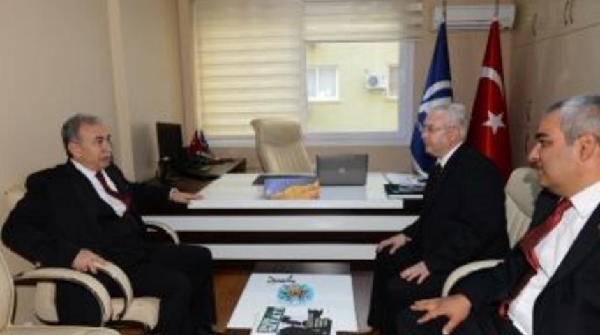 Vali B&uuml;y&uuml;k&rsquo;ten Anadolu Ajansı&rsquo;na Taziye Ziyareti