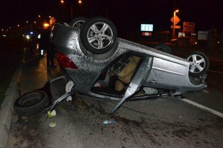 Nazilli’de Trafik Kazası:1 Yaralı