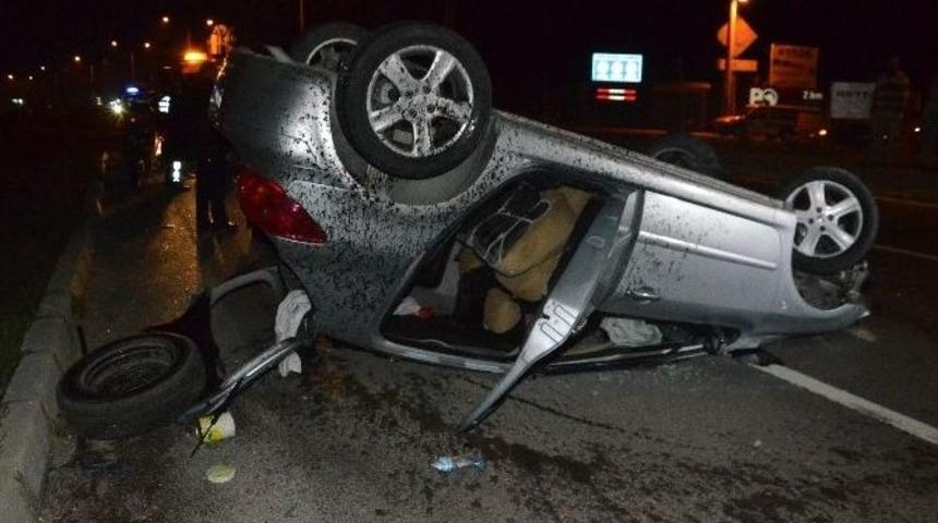 Nazilli&rsquo;de Trafik Kazası:1 Yaralı