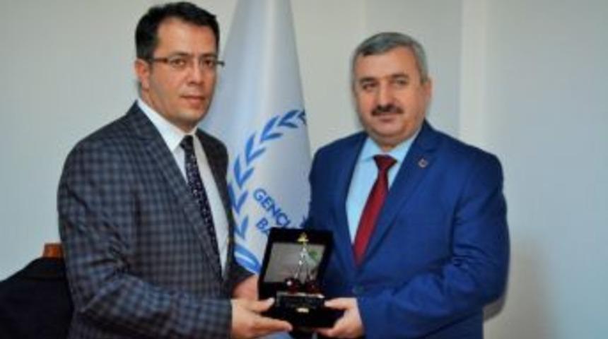 Başkan Baran, Spor İl M&uuml;d&uuml;r&uuml;n&uuml; Ziyaret Etti