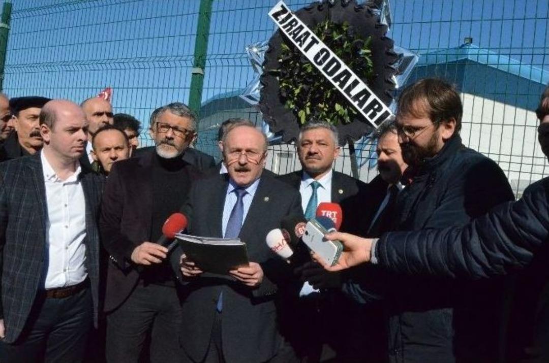 Trabzon&rsquo;da Fındık Fiyatı Protestosu