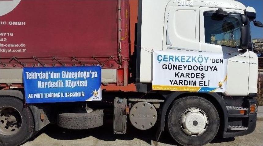 Ter&ouml;rden Zarar G&ouml;ren Vatandaşlara Ak Parti&rsquo;den Yardım