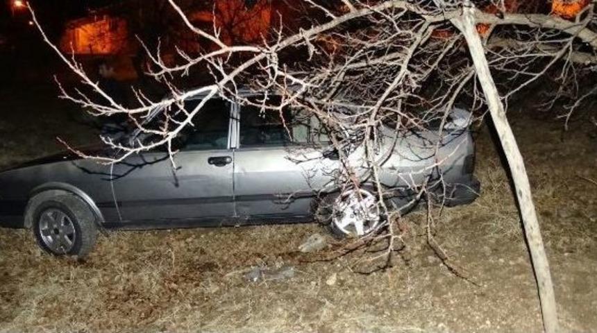 Malatya&rsquo;da Otomobil Bah&ccedil;eye U&ccedil;tu: 1 Yaralı