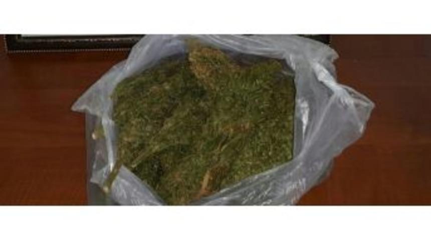 Otob&uuml;s Bagajındaki Valizde Uyuşturucu