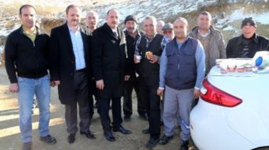 Başkan Duruay&rsquo;dan Personele Baklavalı Ziyaret