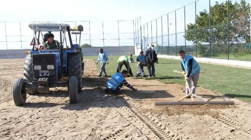 Alanya’nın Kestel Mahallesine Yeni Spor Tesisi